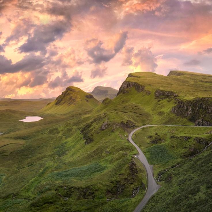 National parks landscape